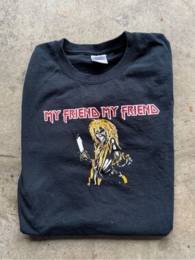Phish Iron Maiden My Friend Shirt Y2K